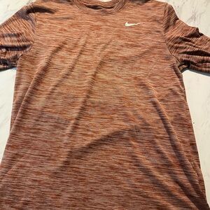 Nike Kids Heathered Orange Short Sleeve Tee